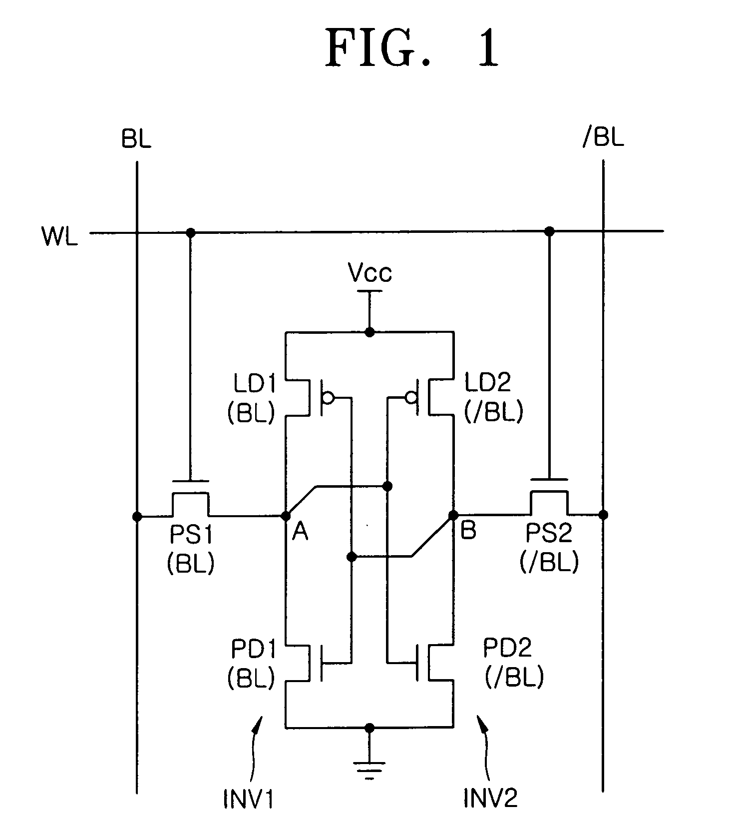 Method of forming SRAM cell