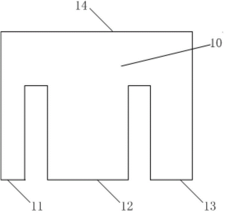 Magnetic core, integrated magnetic element, active clamp forward-flyback circuit and switch power supply