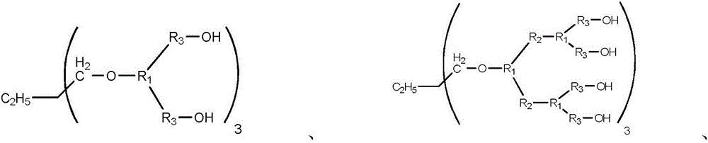 Phosphorus-nitrogen containing halogen-free flame-retardant hyperbranched epoxy resin and preparation method thereof