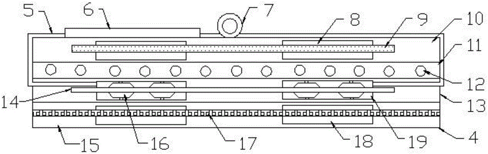 Vehicle right side rear triangular glass frame