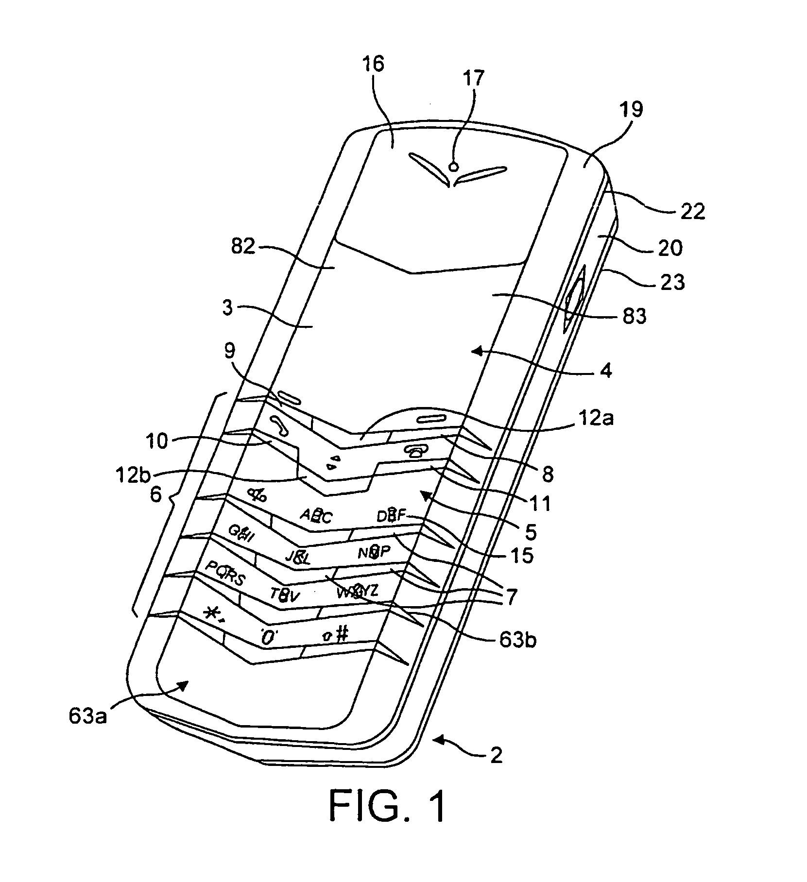 Casing for portable communication device