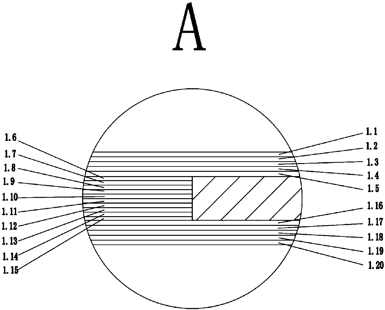 Method for forming and preparing carbon fiber drive shaft for college students' formula car