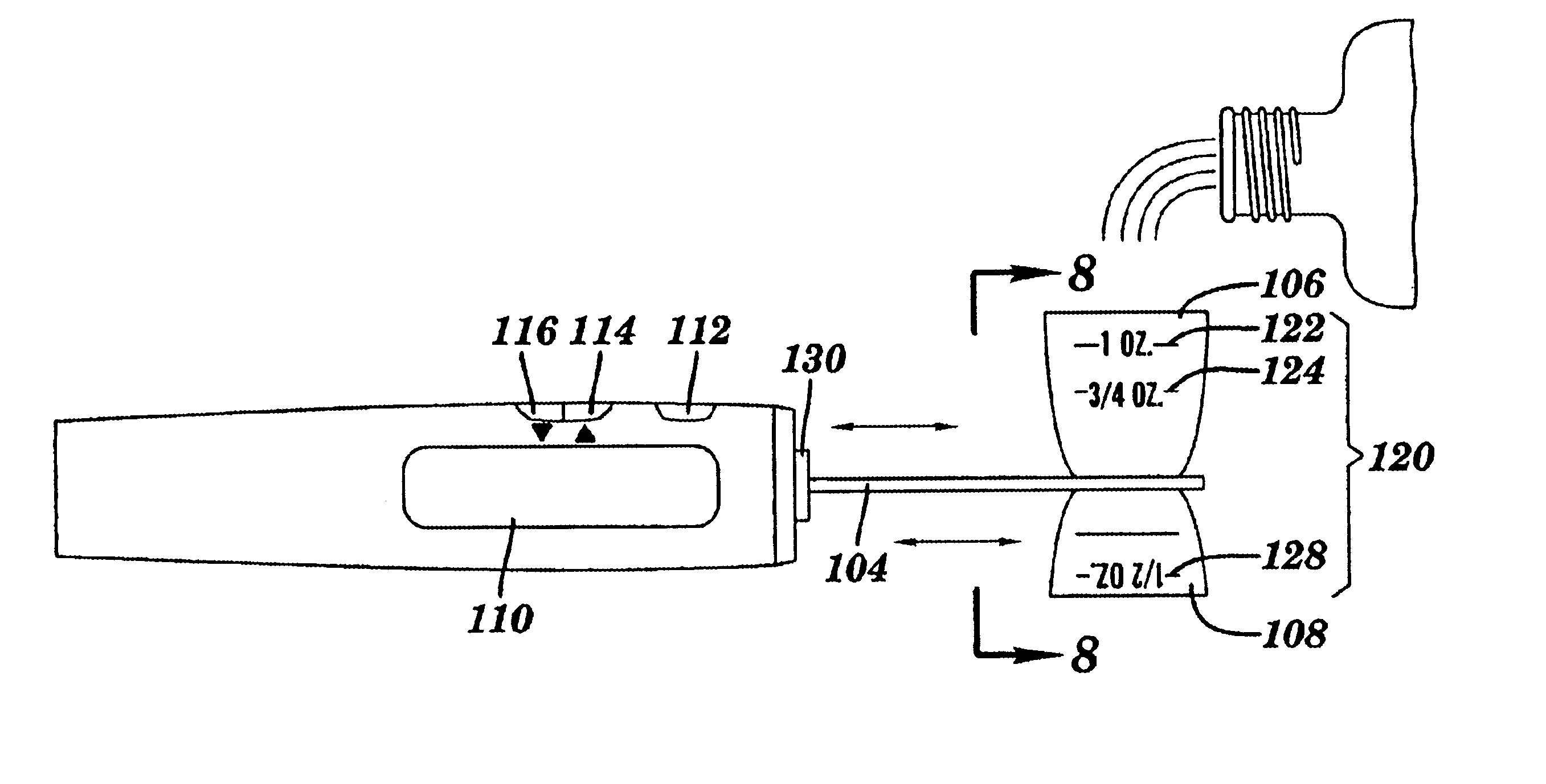 Electronic device for the preparation of mixed drinks