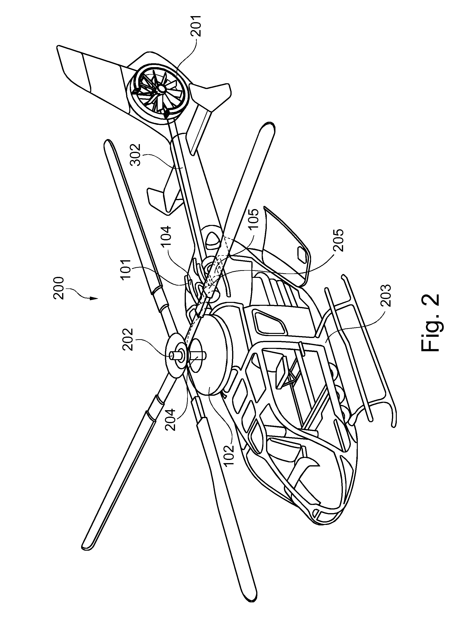 Hybrid drive for helicopters