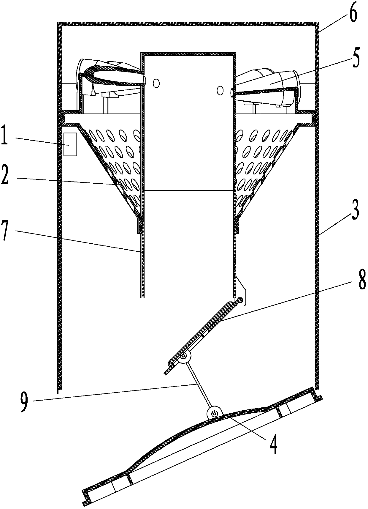 Cyclone separator of dust collector