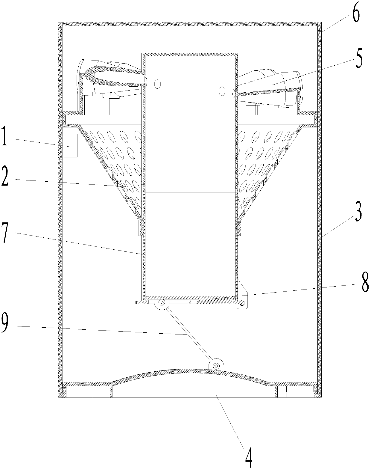 Cyclone separator of dust collector