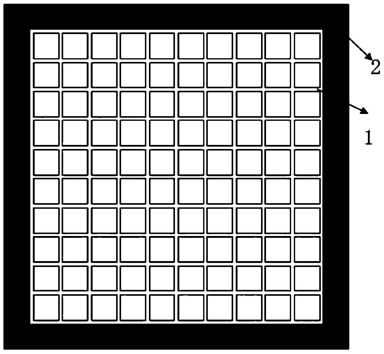 Silicate skin glass, curved surface square hole microchannel plate and preparation method thereof