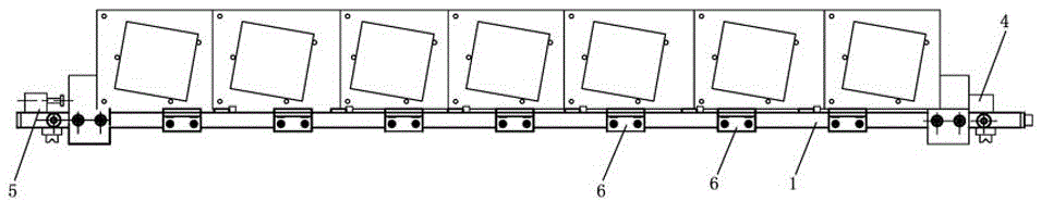 Graphite boat carrying apparatus and interconnection type graphite boat loading and unloading sheet production line