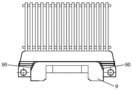 Graphite boat carrying apparatus and interconnection type graphite boat loading and unloading sheet production line