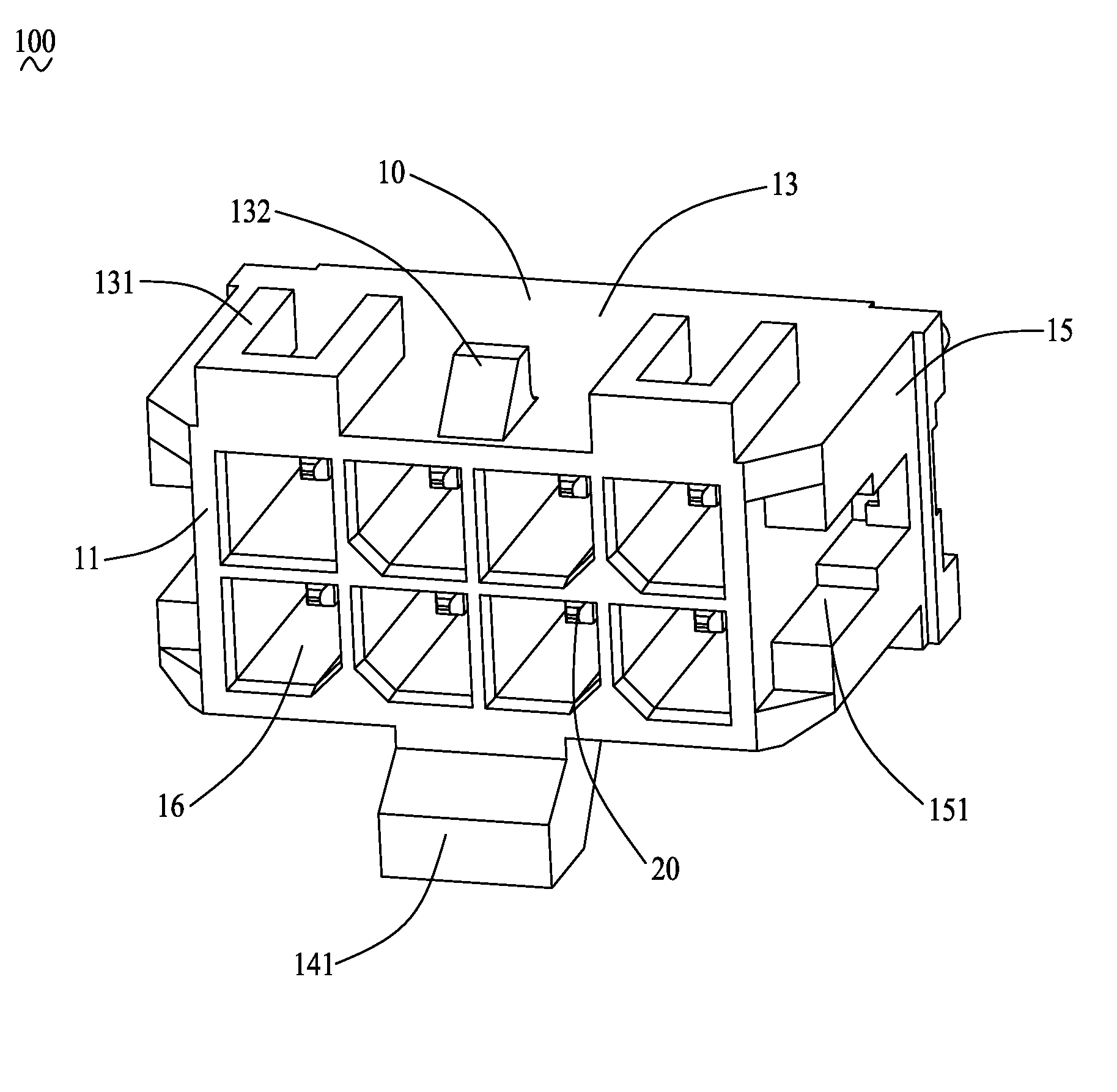 Receptacle connector with high retention force