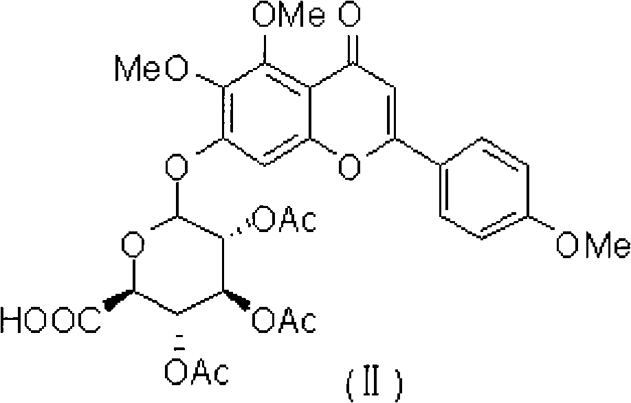 Novel scutellarin derivative as well as preparation method and pharmaceutical composition thereof