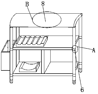 Building material stacking frame