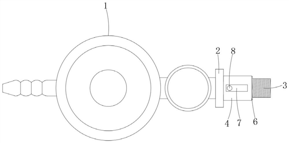 Gas valve capable of detecting gas leakage