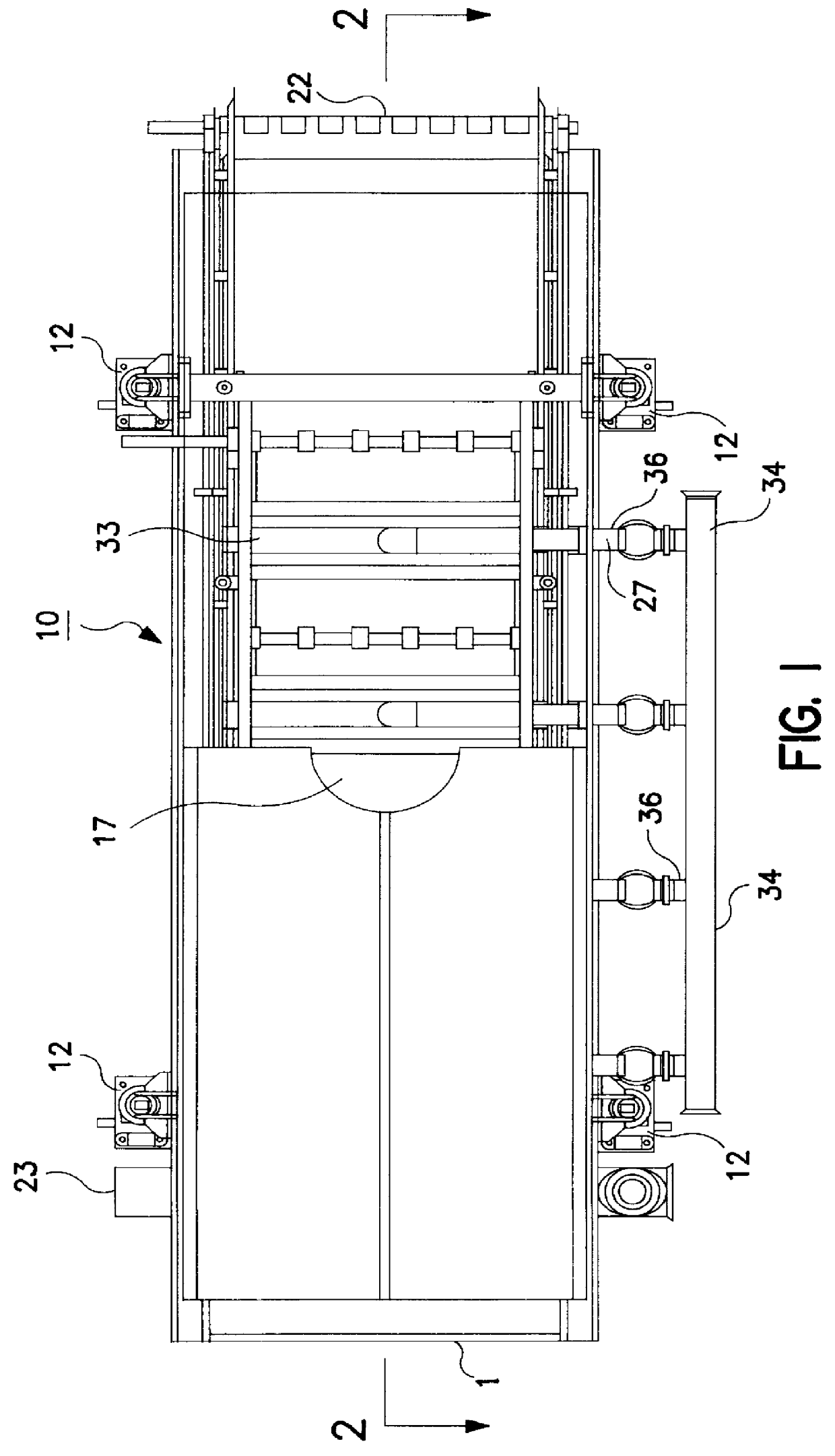 Breaded products fryer