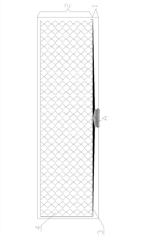 Method for uniformly and chemically gold-plating ITO wiring on capacitive touch screen