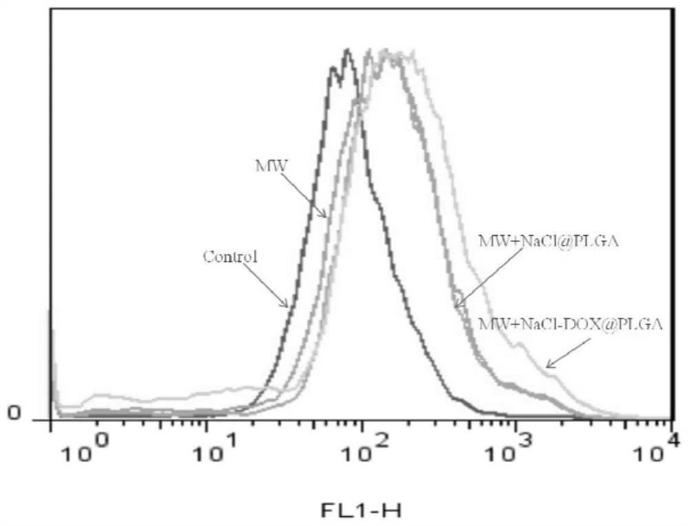 A kind of microwave sensitization composite nanoparticle and its preparation method and application