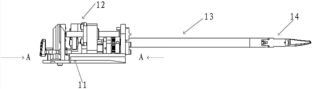 Surgical instrument for minimally invasive surgical robot and minimally invasive surgical robot