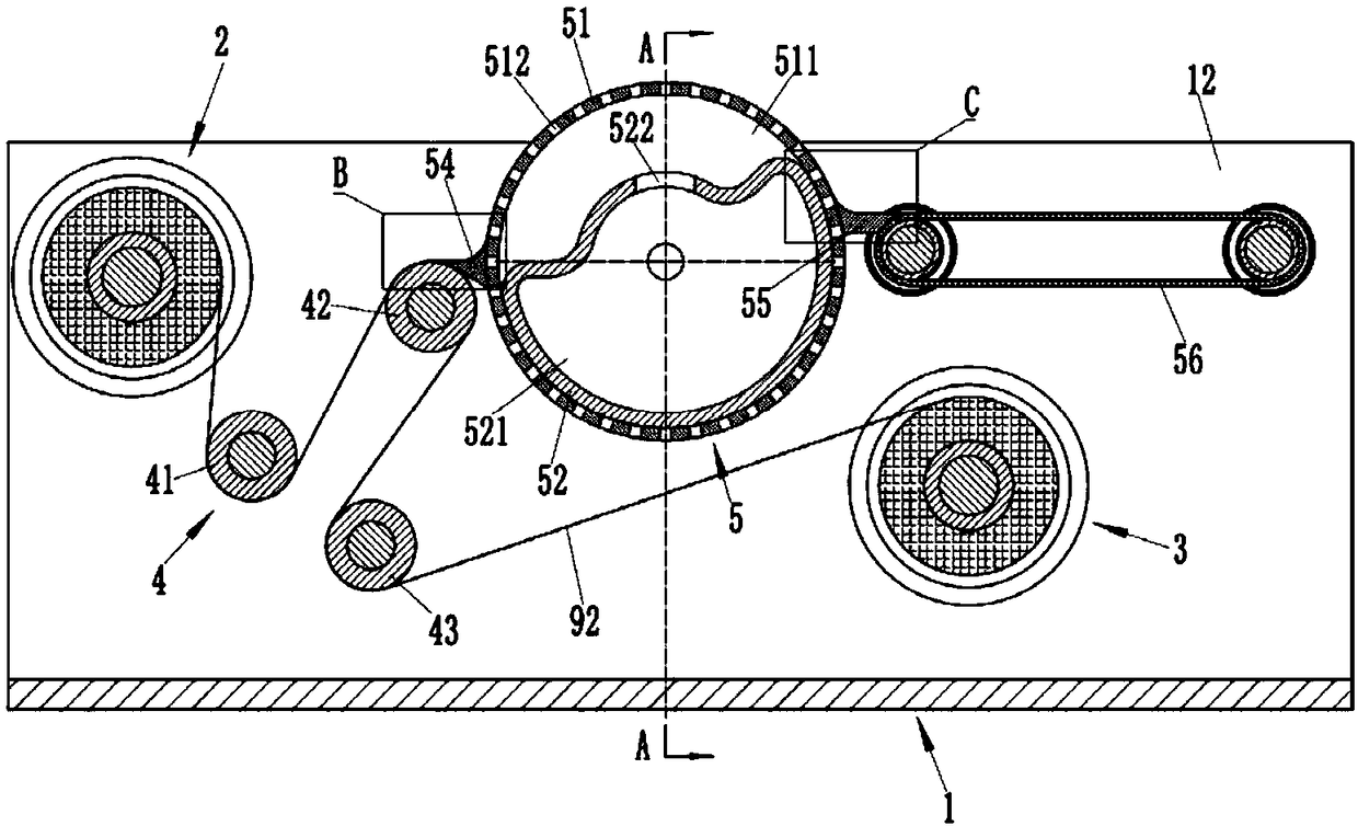 Automatic Mylar stripping device