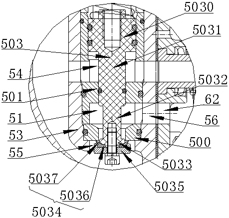 Axial-flow type water control reducing valve