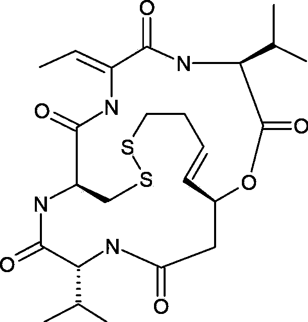 Preparation method for romidepsin