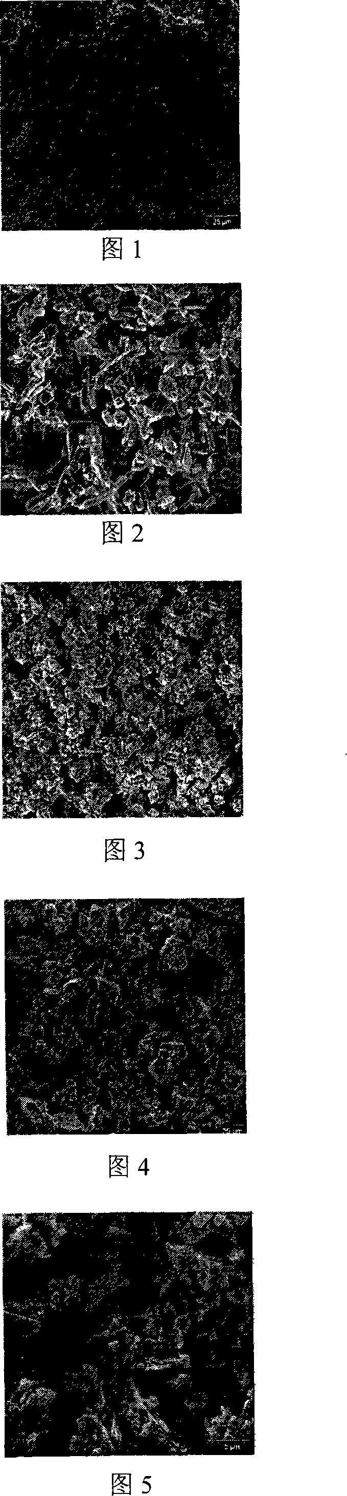 Process for producing lanthanum cerium terbium oxide fluorescent powder