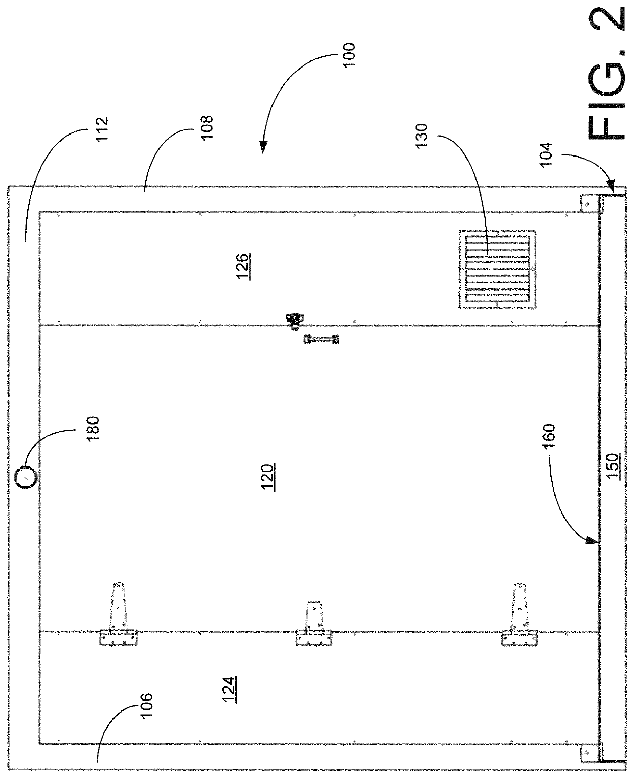 Airborne infectious disease isolation units and method of making using prefabricated containers