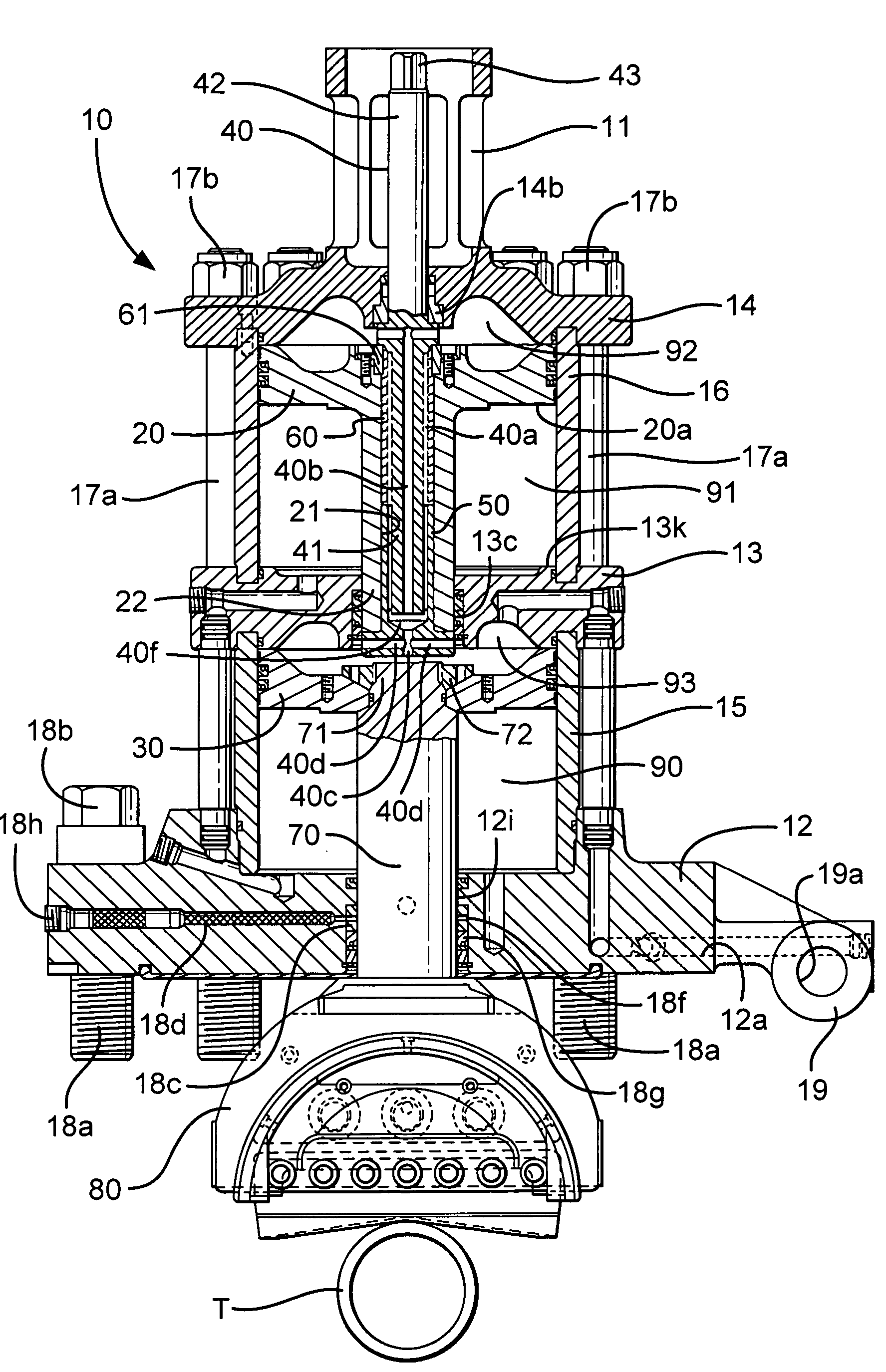 Blowout preventer and ram actuator