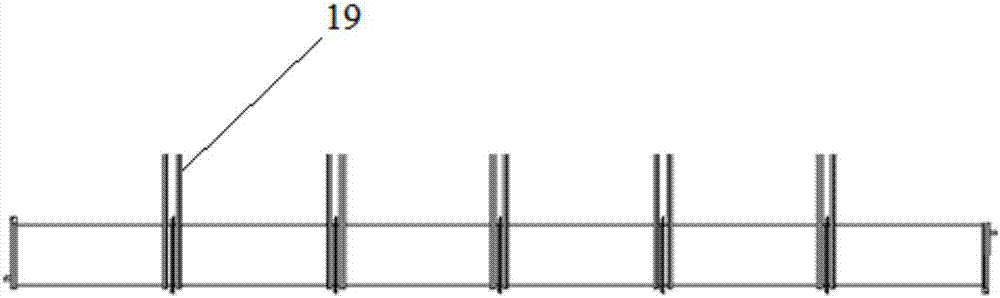 Fuel cell metal polar plate vacuum coating flow-line equipment and coating method thereof