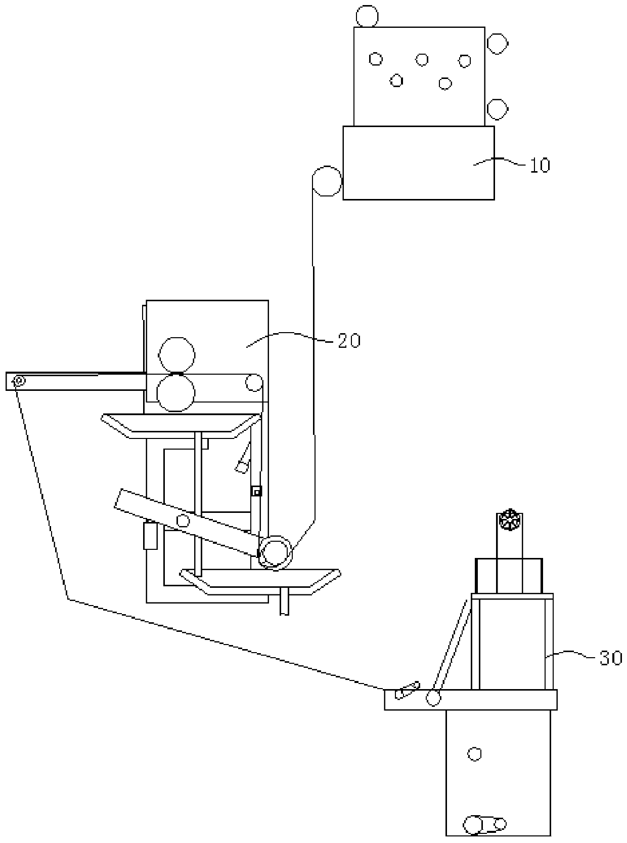 Automatic printing and dyeing equipment for fabric processing