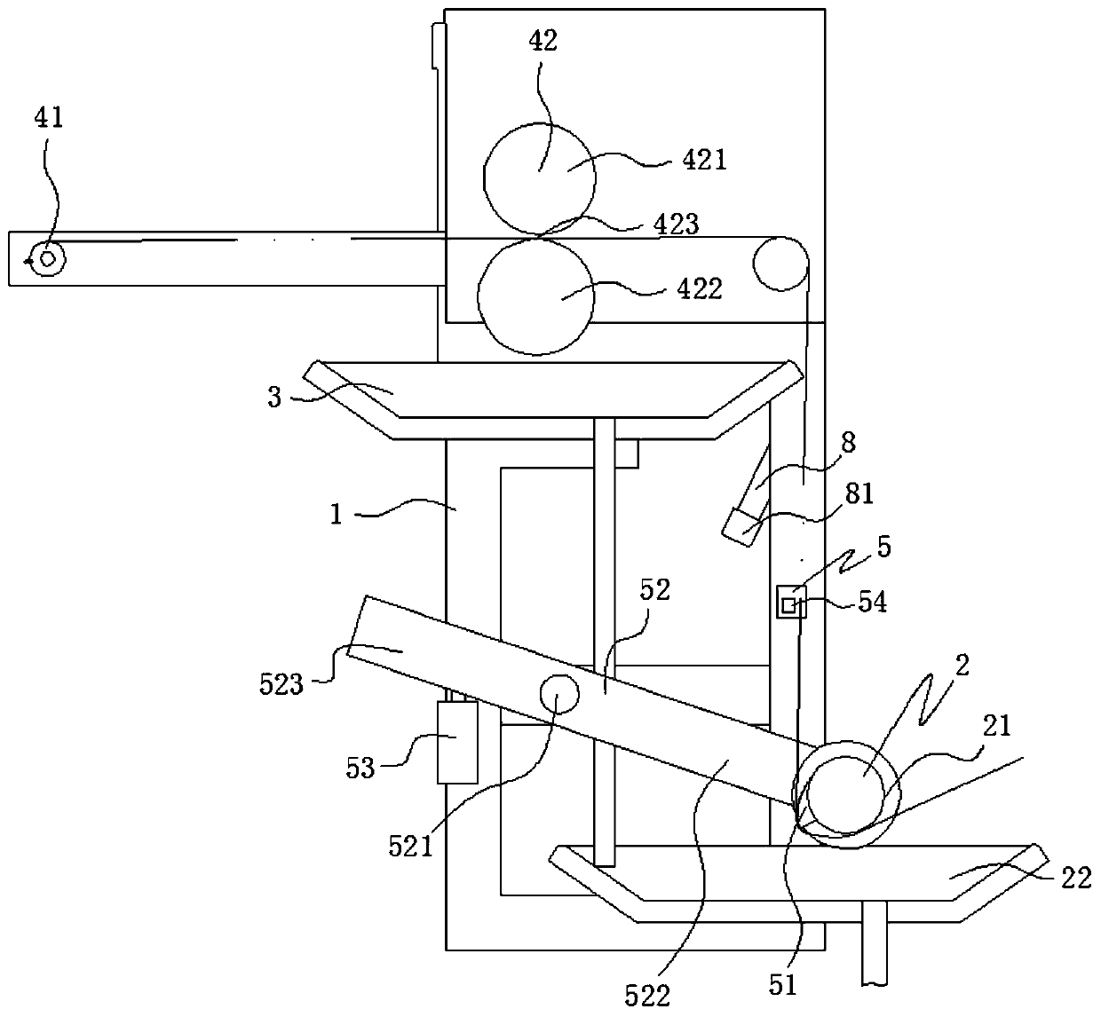 Automatic printing and dyeing equipment for fabric processing