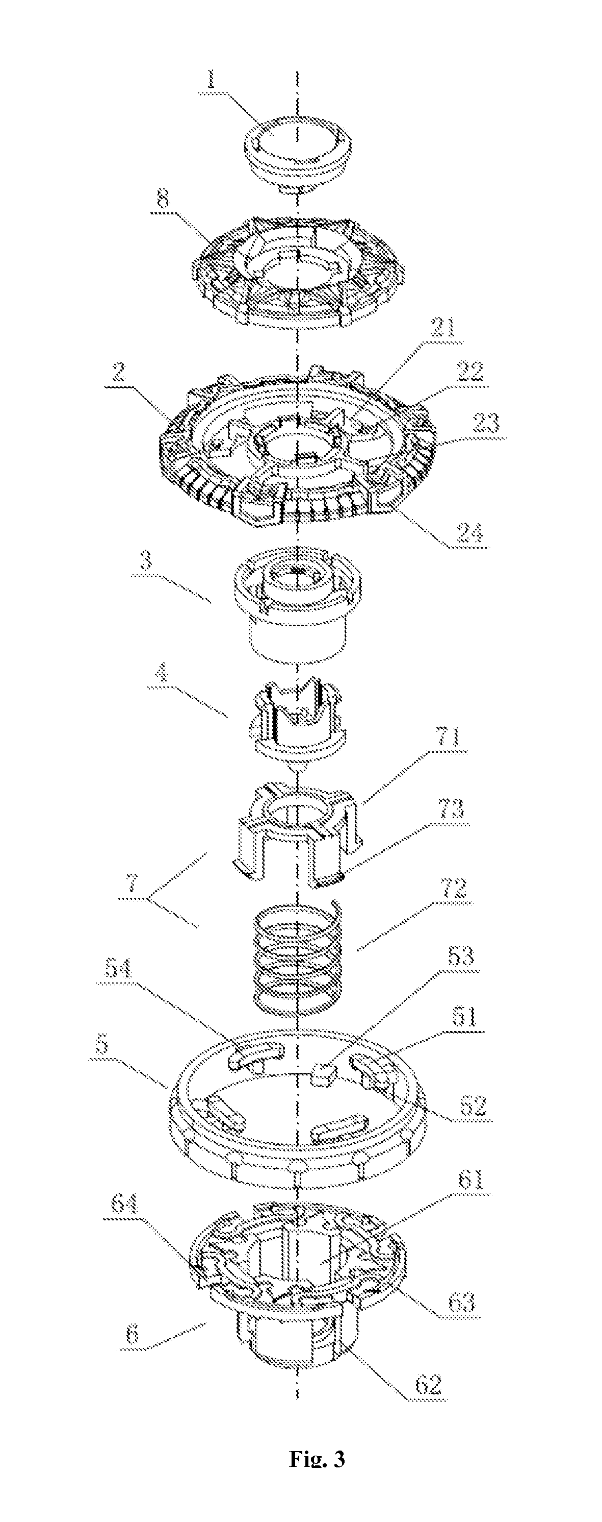 Separable combined toy spinning top