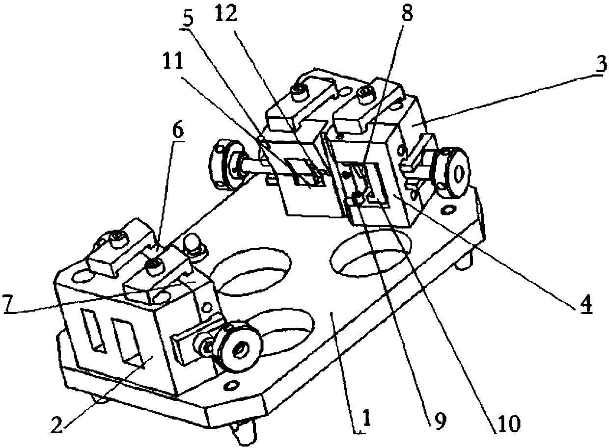 A method for assembling and welding fan-shaped block welding components