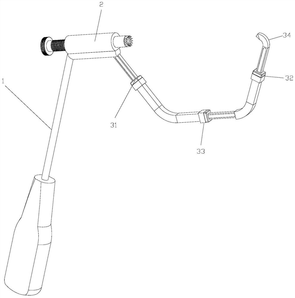 Precise positioning device for fracture surgery