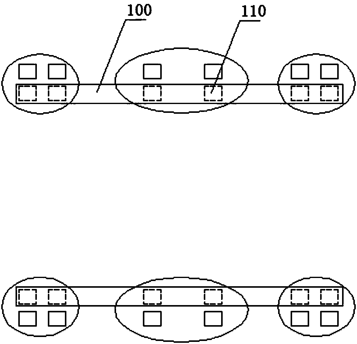 Construction method of single and double line box girder frame of elevated station