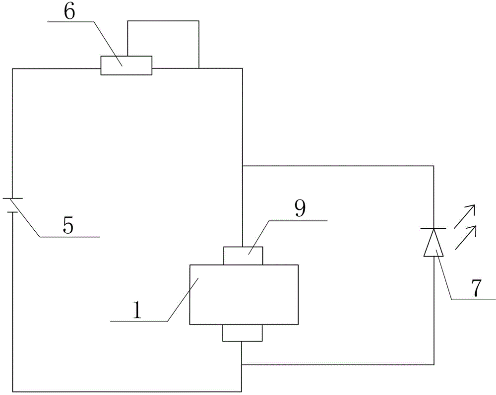 Semiconductor temperature-adjusting inflation bandage