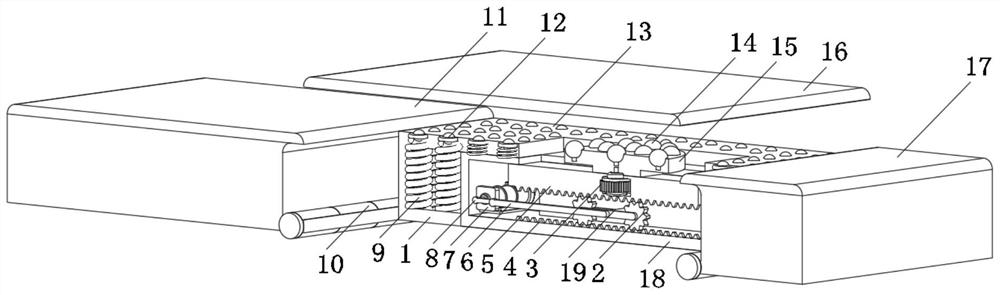 Combined intelligent massage mattress