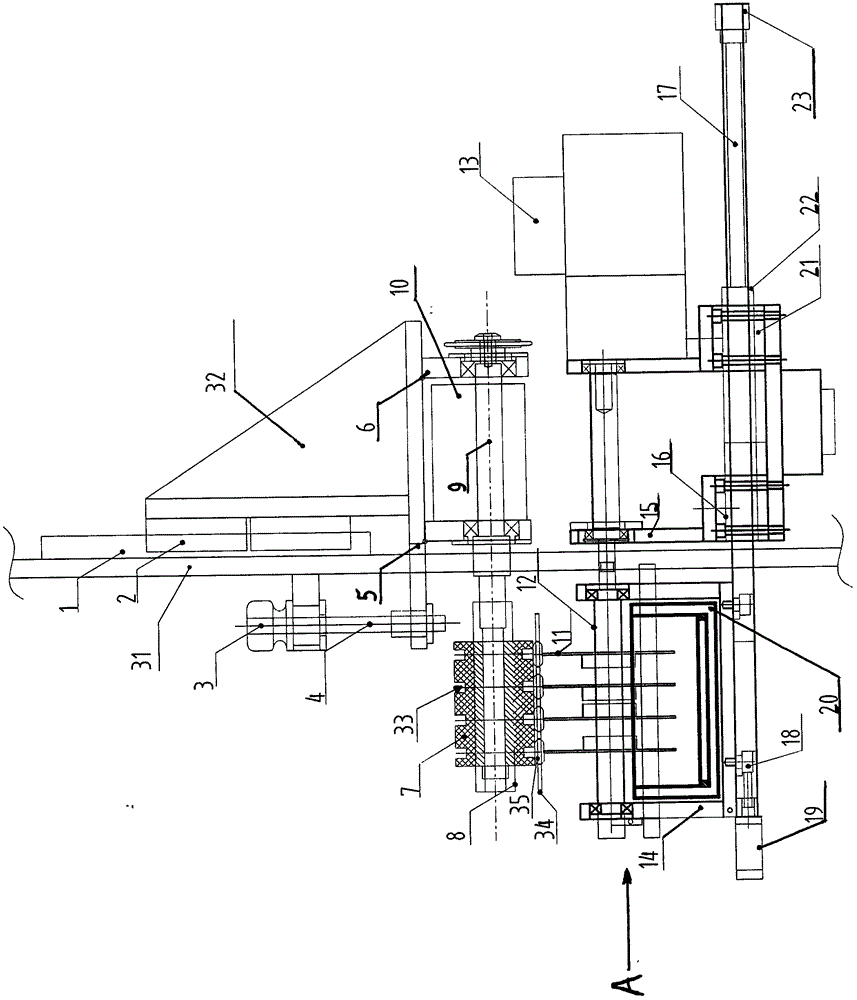 Uniform gluing mechanism of hard capsule gluing and sealing machine