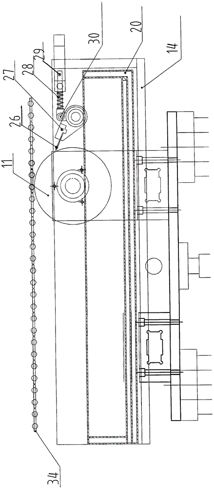 Uniform gluing mechanism of hard capsule gluing and sealing machine