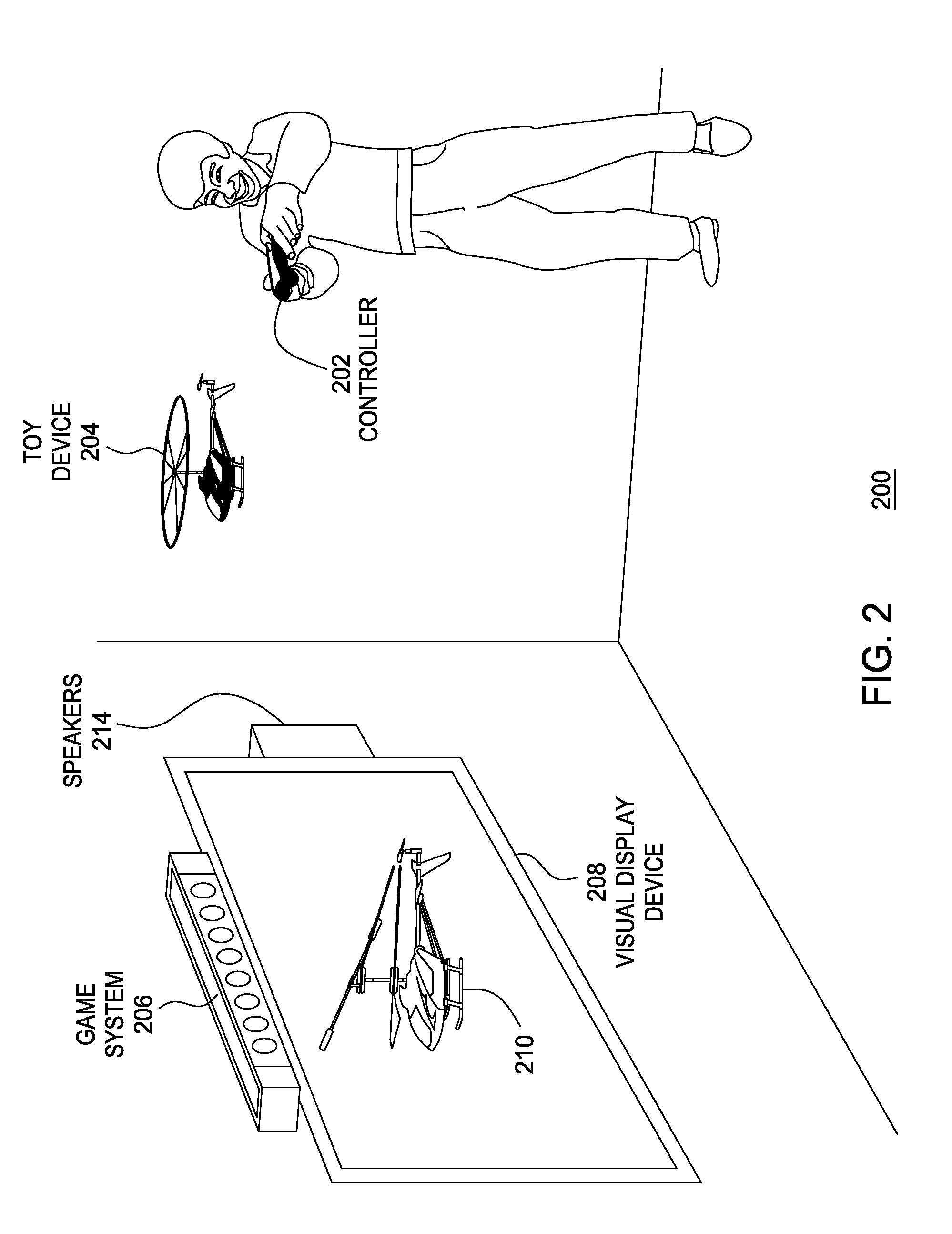 Method for tracking physical play objects by virtual players in online environments