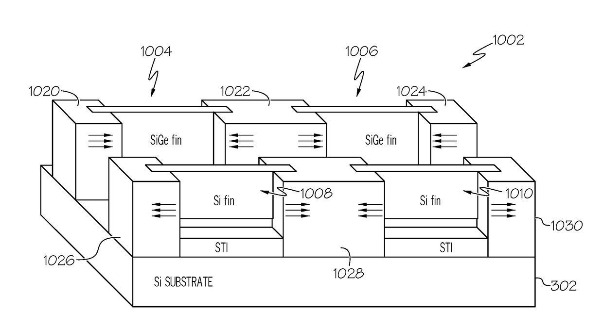 Structure and method for forming strained finfet by cladding stressors