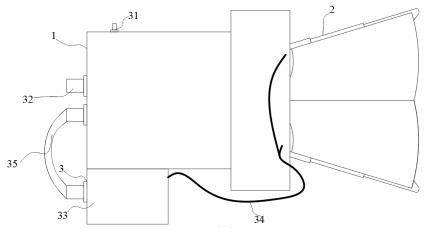 Adjusting valve with local microcirculation adjusting function for corner cleaning