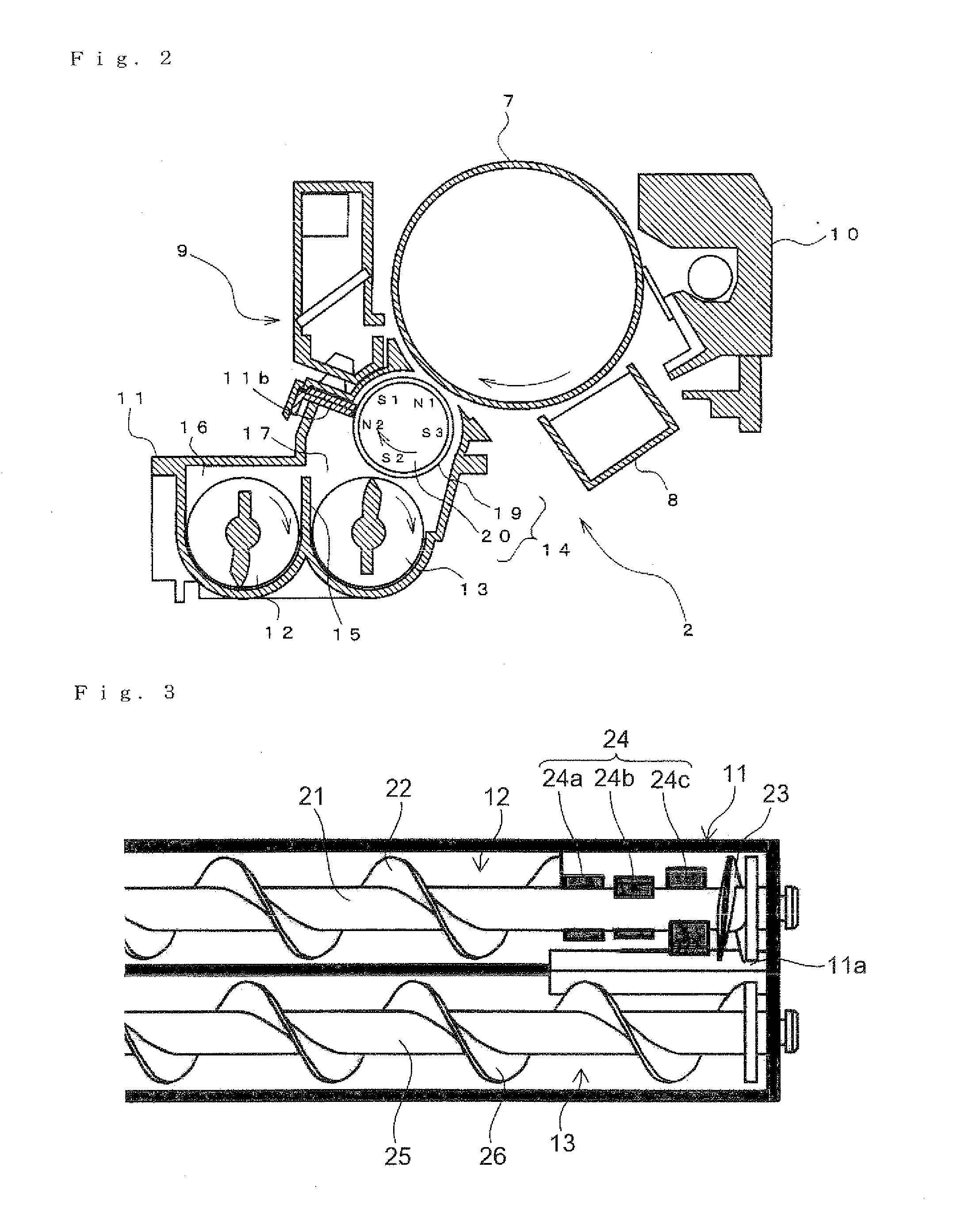 Developer conveyance device, developing device, and image forming device