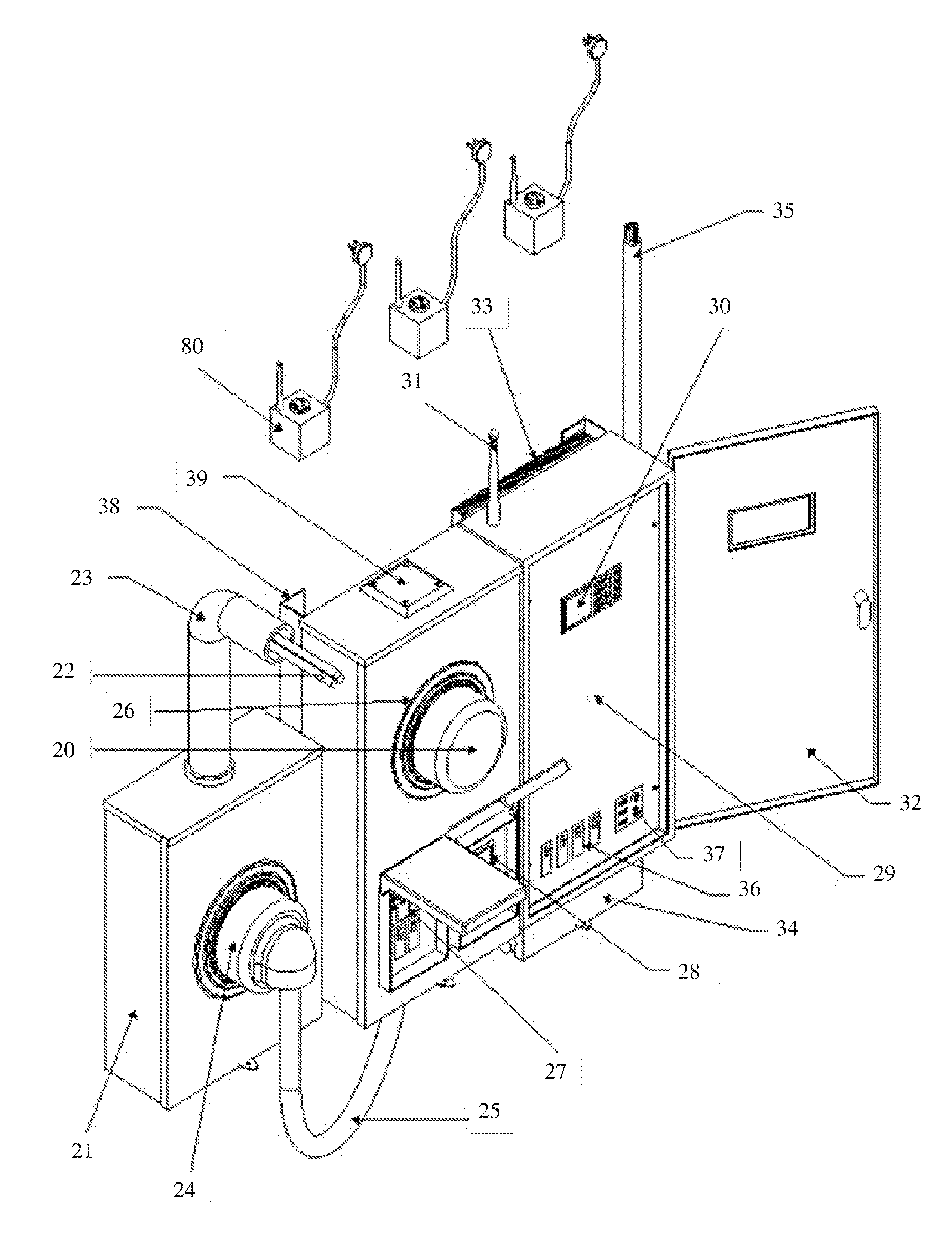 System for a single point plug-in, connection of any combination of electric energy supply sources combined with smart load management and control of both supply and consumption of electric energy by a home or small business