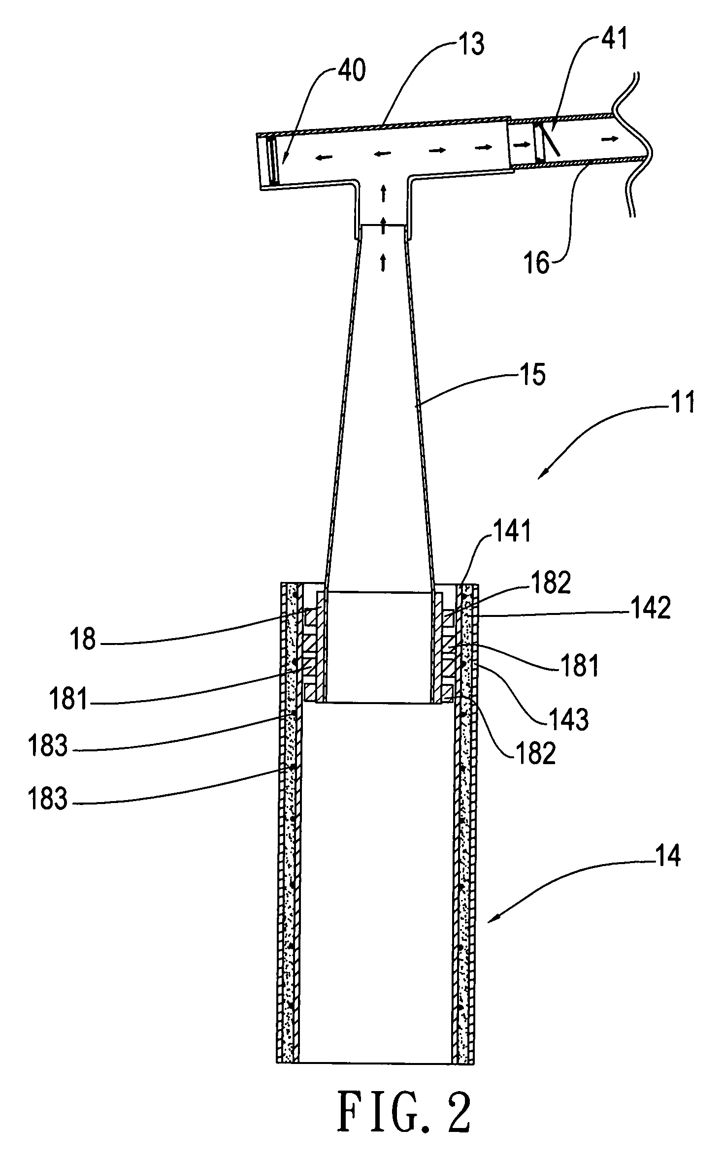 Air-blower tidal power generation device