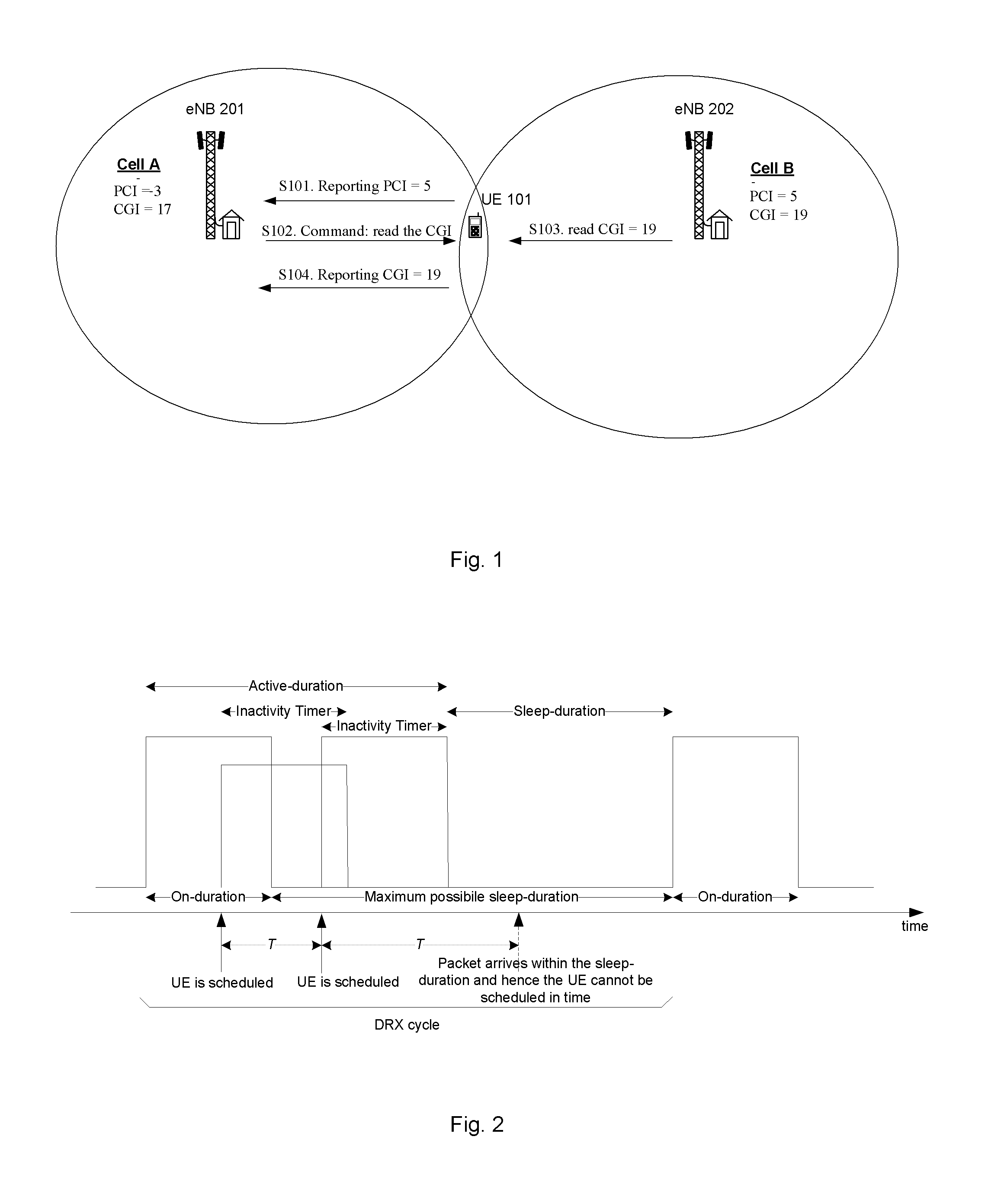 Drx parameter configuration method and associated base station for facilitating anr measurement