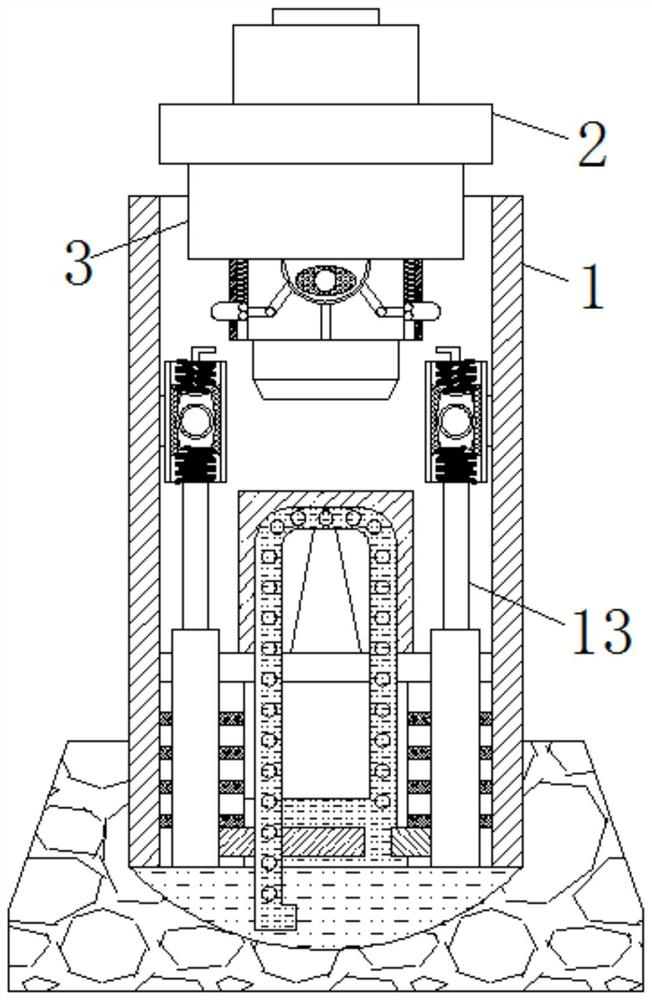 Hardware bending device based on simultaneous cooling of plate and pressing and bending knife