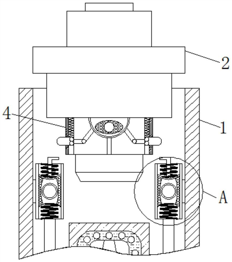 Hardware bending device based on simultaneous cooling of plate and pressing and bending knife