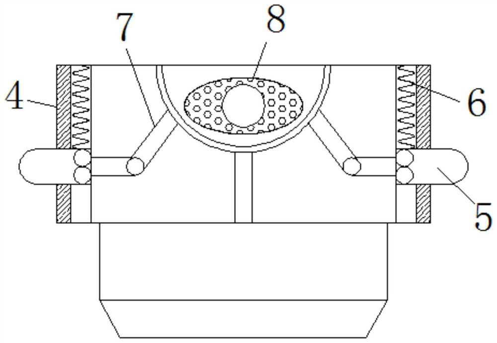 Hardware bending device based on simultaneous cooling of plate and pressing and bending knife