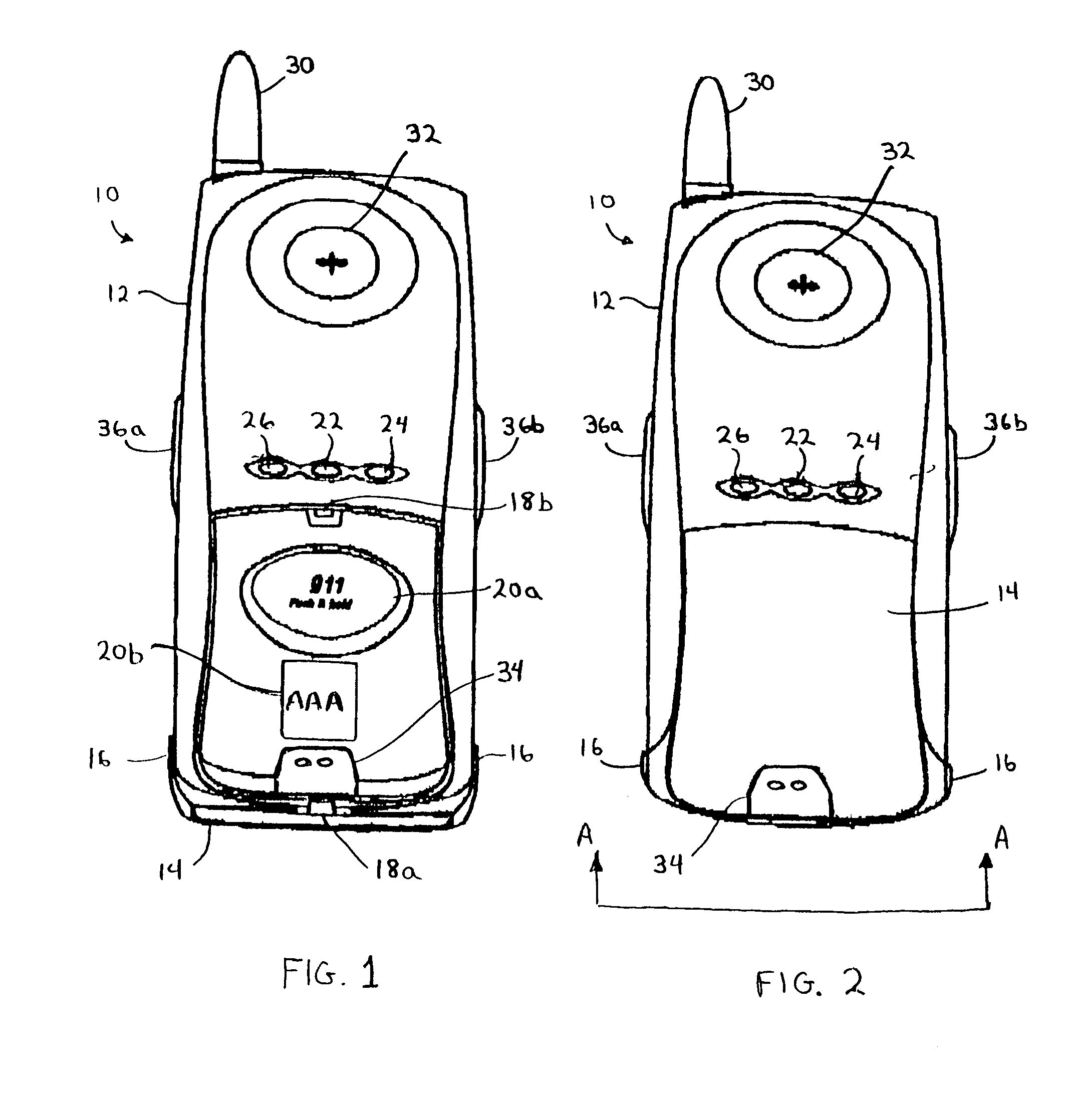 Emergency phone with alternate number calling capability