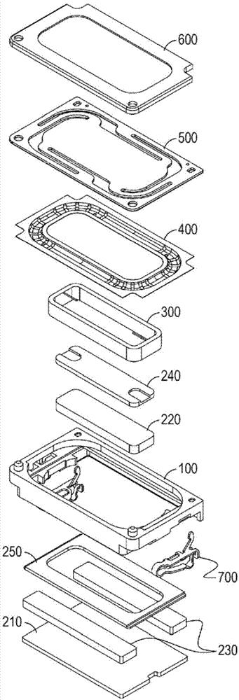 Terminal structure of microspeaker